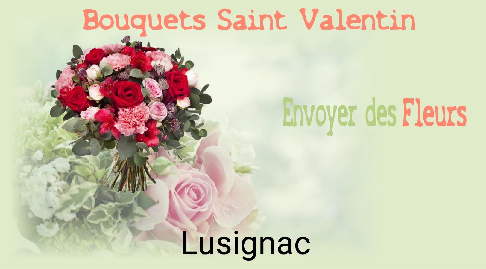 Roses de Saint-Valentin livrées à Lusignac